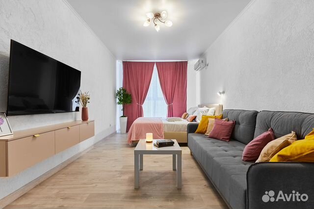 

1-к. квартира, 50 м², 2 кровати