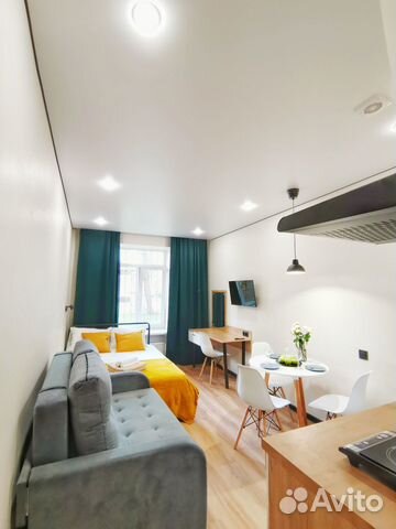 

Квартира-студия, 20 м², 2 кровати