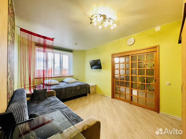 

1-к. квартира, 41 м², 3 кровати
