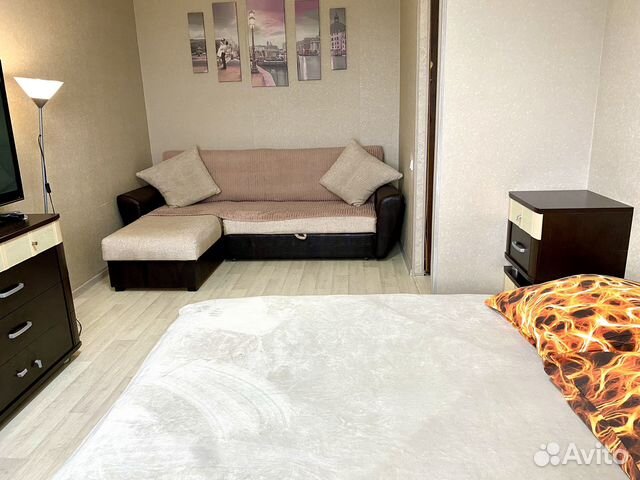 

1-к. квартира, 40 м², 2 кровати