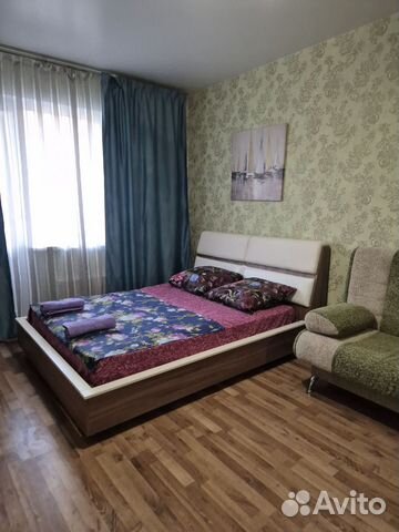 

1-к. квартира, 45 м², 3 кровати