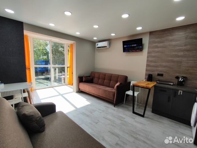 

Квартира-студия, 27 м², 2 кровати