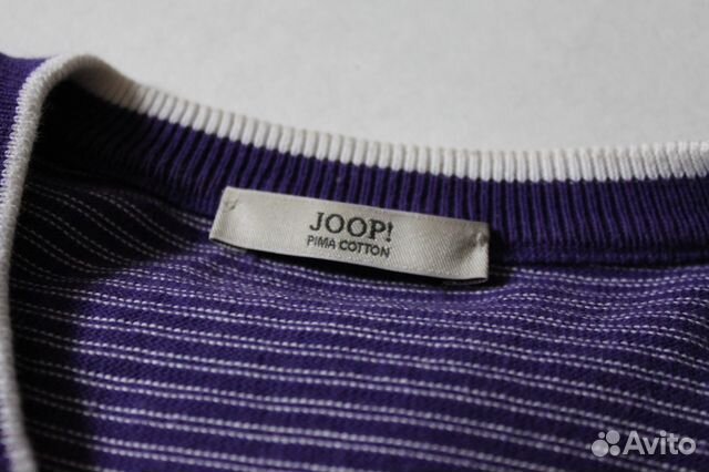 Хлопковый мужской джемпер кофта Joop