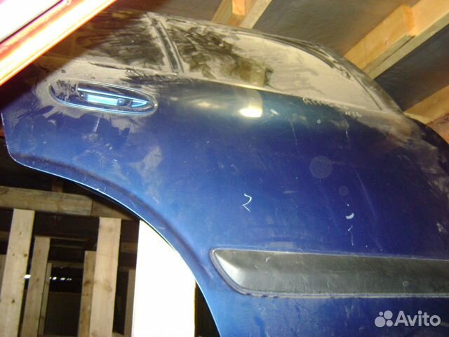 Дверь задняя правая Nissan Almera N16 синий Дверь задняя правая Nissan Almera N16 синий