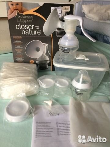 Tommee Tippee Молокоотсос + стерилизатор + диски Tommee Tippee Молокоотсос + стерилизатор + диски