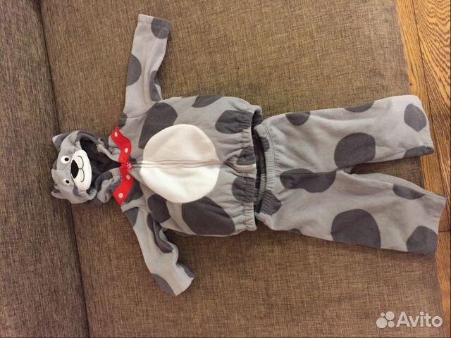 Новогодний костюм carters 3-6 мес