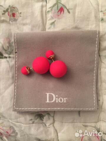 Серьги Dior оригинал обмен Серьги Dior оригинал обмен
