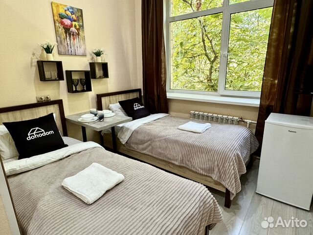 

Квартира-студия, 18 м², 2 кровати