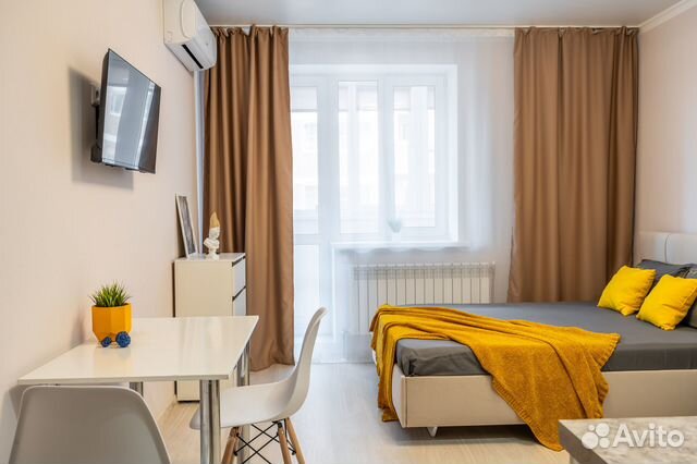 

Квартира-студия, 29 м², 2 кровати