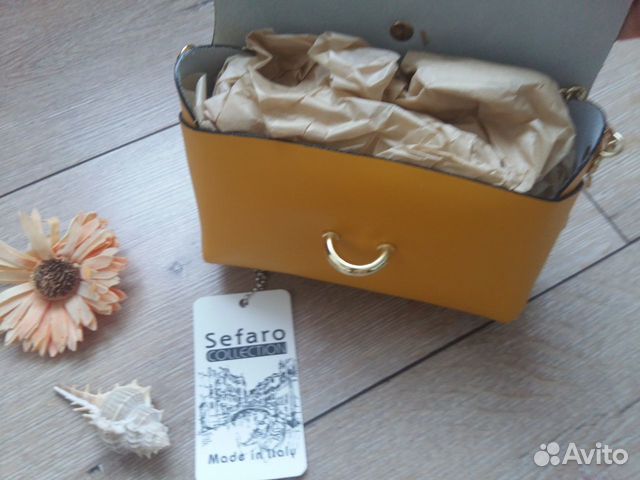 Сумка (клатч) женская из телячьей кожи