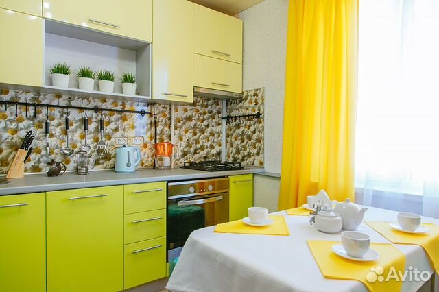 

1-к. квартира, 44 м², 2 кровати