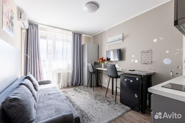 

Квартира-студия, 23 м², 1 кровать