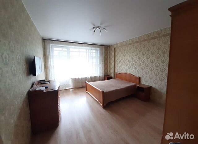 

1-к. квартира, 42 м², 3 кровати