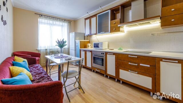 

1-к. квартира, 50 м², 2 кровати
