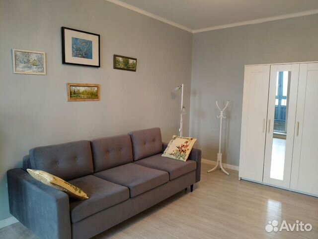 

1-к. квартира, 42 м², 2 кровати