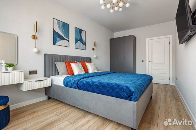 

1-к. квартира, 37 м², 2 кровати