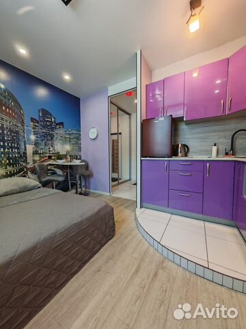 

Квартира-студия, 25 м², 1 кровать