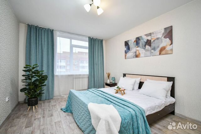 

1-к. квартира, 46 м², 2 кровати