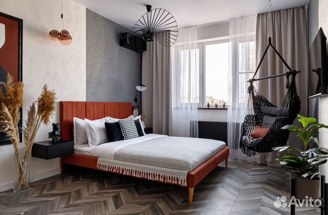 

1-к. квартира, 37 м², 2 кровати