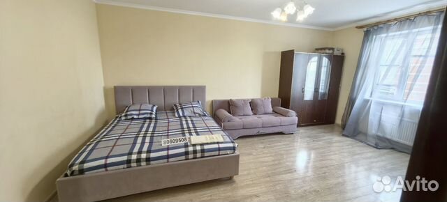 

1-к. квартира, 40 м², 2 кровати