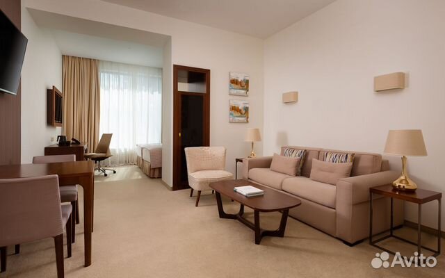 

1-к. квартира в апарт-отеле, 32 м², 3 кровати