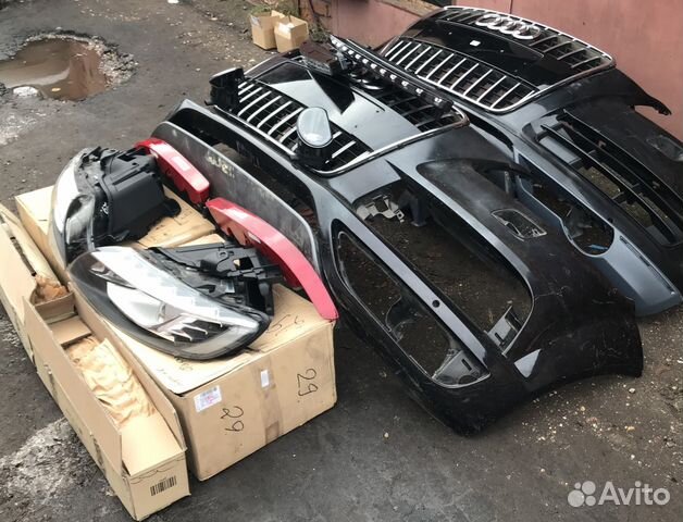 Audi q7 4l фара правая и левая