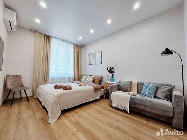 

1-к. квартира, 35 м², 2 кровати