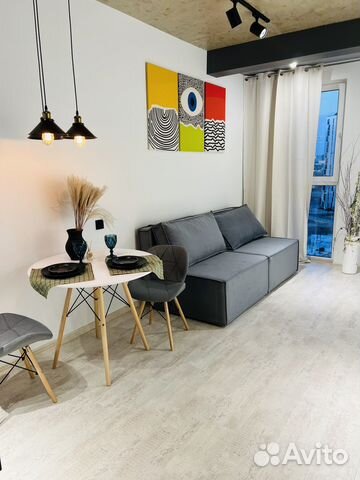 

Квартира-студия, 28 м², 2 кровати