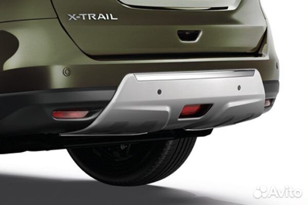 Накладки на передний/задний бампер Nissan X-Trail Накладки на передний/задний бампер Nissan X-Trail