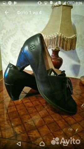 Туфельки кожа DR. martens Туфельки кожа DR. martens