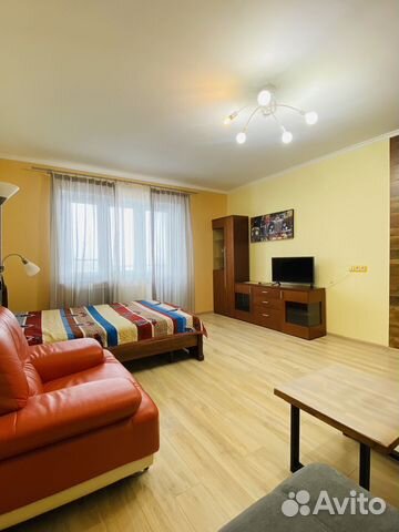 

1-к. квартира, 52 м², 3 кровати