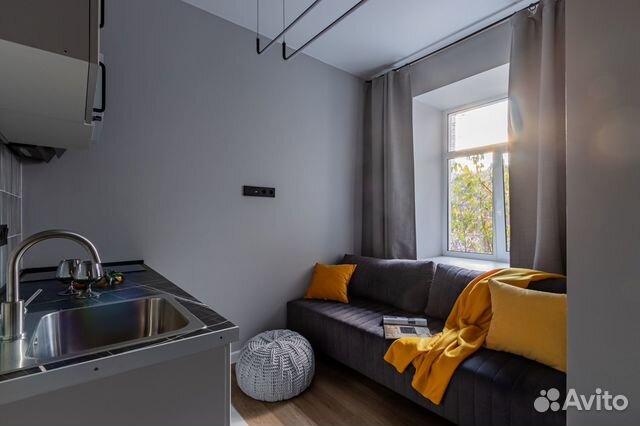 

Квартира-студия, 15 м², 1 кровать