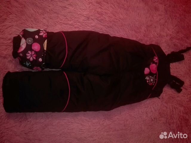 Зимний костюм для дочки новый