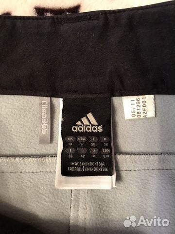 Новые утеплённые горнолыжные брюки фирмы Adidas