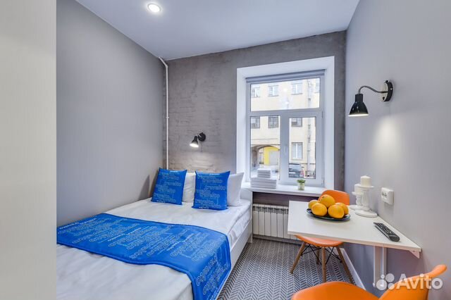 

Квартира-студия, 10 м², 1 кровать