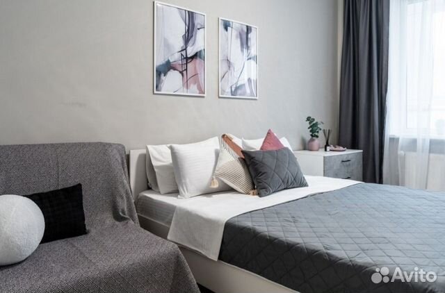 

1-к. квартира, 47 м², 3 кровати