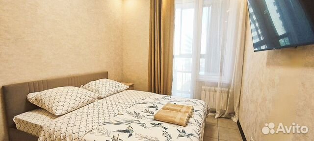 

1-к. квартира, 38 м², 2 кровати