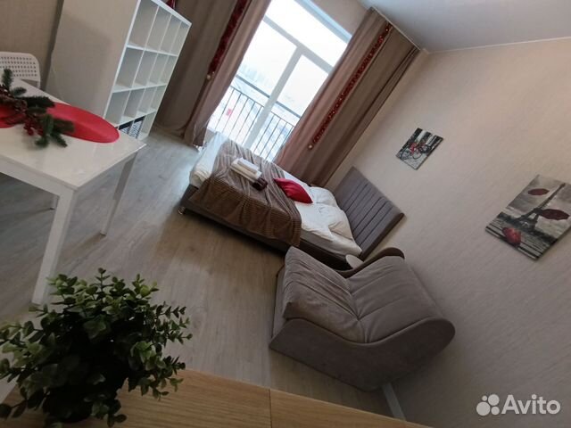 

Квартира-студия, 24 м², 2 кровати
