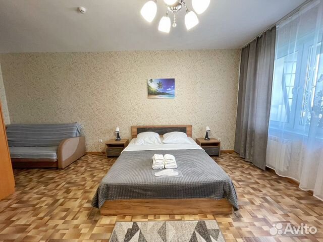 

1-к. квартира, 45 м², 2 кровати