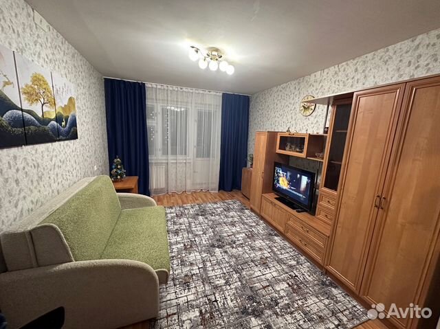 

1-к. квартира, 41 м², 2 кровати