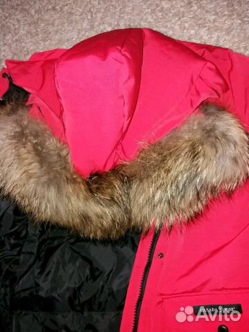 Парка пуховик куртка зима Canada goose