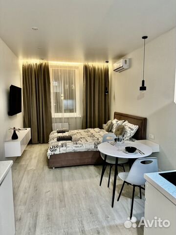 

Квартира-студия, 27 м², 1 кровать