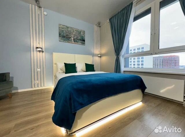 

Квартира-студия, 30 м², 1 кровать