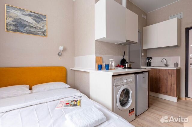 

Квартира-студия, 17 м², 1 кровать