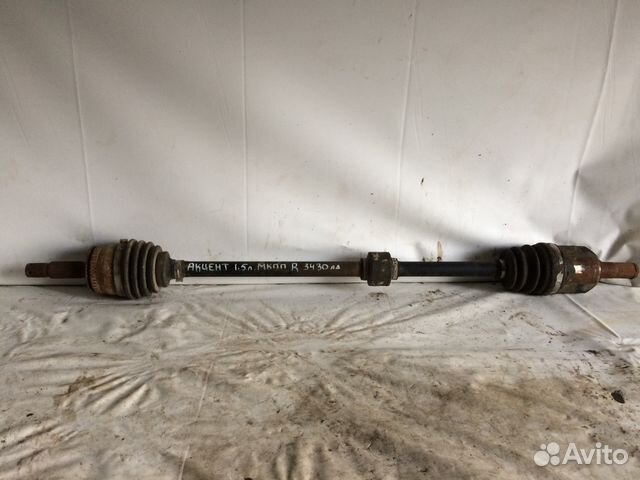 Привод передний правый Hyundai Accent II (+тагаз)