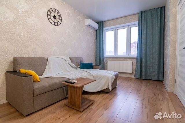 

1-к. квартира, 44 м², 2 кровати