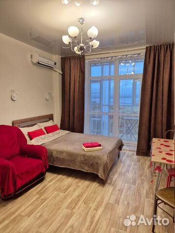 

Квартира-студия, 24 м², 2 кровати