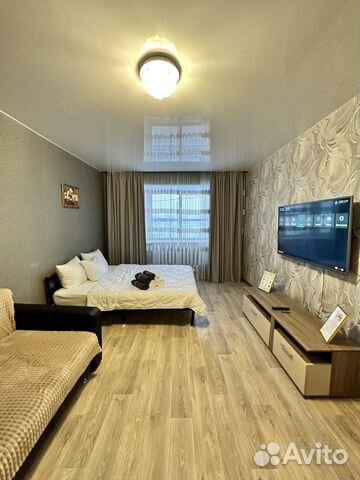 

1-к. квартира, 40 м², 2 кровати