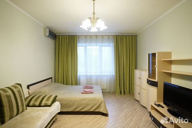 

1-к. квартира, 45 м², 2 кровати
