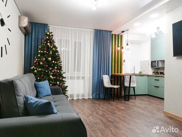 

1-к. квартира, 43,7 м², 2 кровати